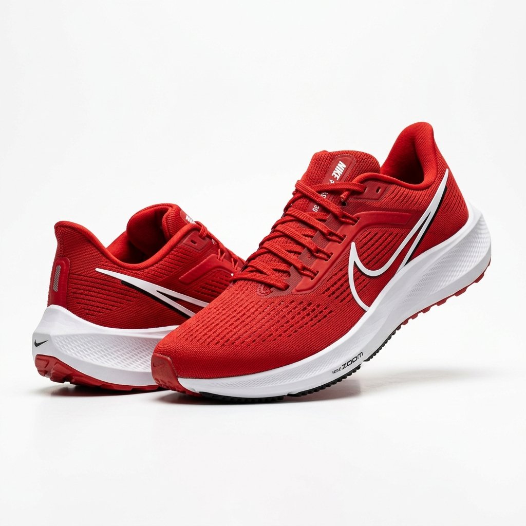 Nike Air Zoom Pegasus 39 Athletics Running Shoes in Red